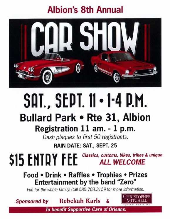Albion's 8th Annual Car Show